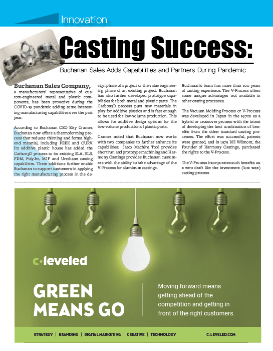 Buchanan Sales Adds Capabilities and Partners During Pandemic